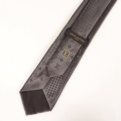 ダミエ ミックス モノグラム シルク ネクタイ / イタリア製 クラヴァット