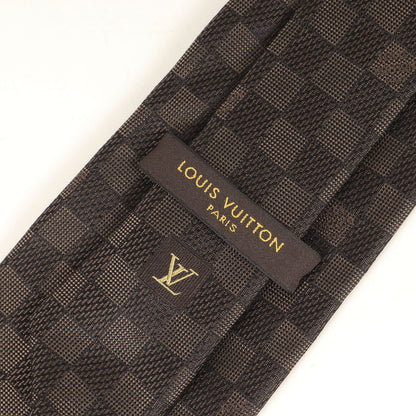 ダミエ シルク ネクタイ / イタリア製 クラヴァット