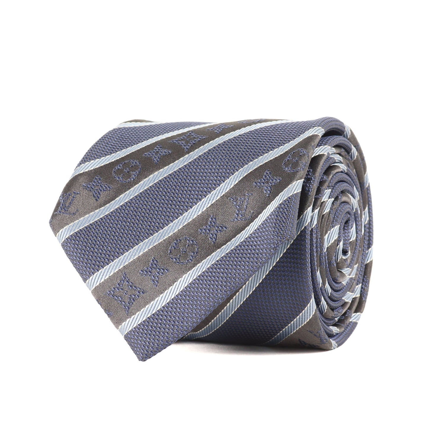 モノグラム レジメンタル シルク ネクタイ / イタリア製 クラヴァット