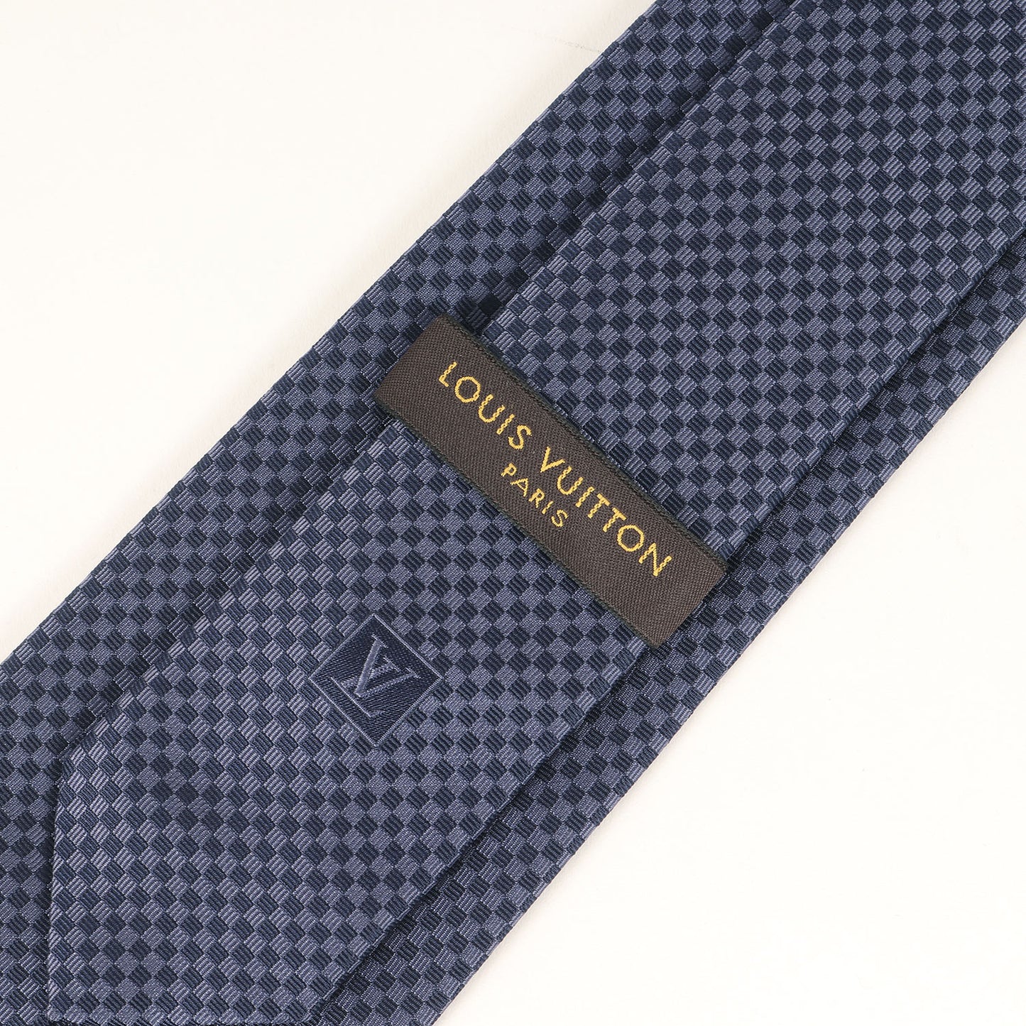 マイクロ ダミエ シルク ネクタイ / イタリア製 クラヴァット M78750