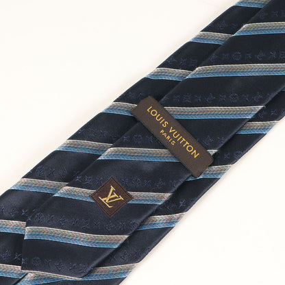 レジメンタル モノグラム シルク ネクタイ / イタリア製 クラヴァット