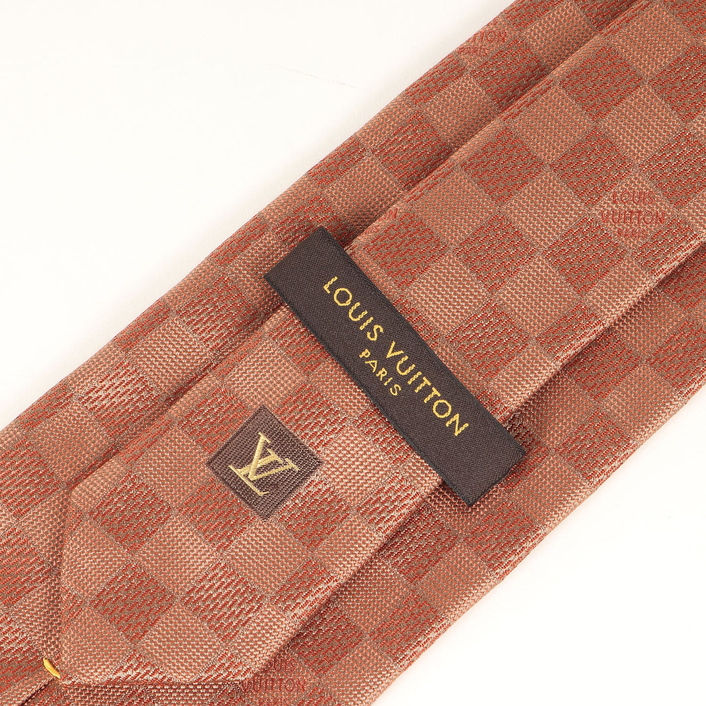 ダミエ シルク ネクタイ / イタリア製 クラヴァット