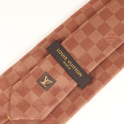 ダミエ シルク ネクタイ / イタリア製 クラヴァット