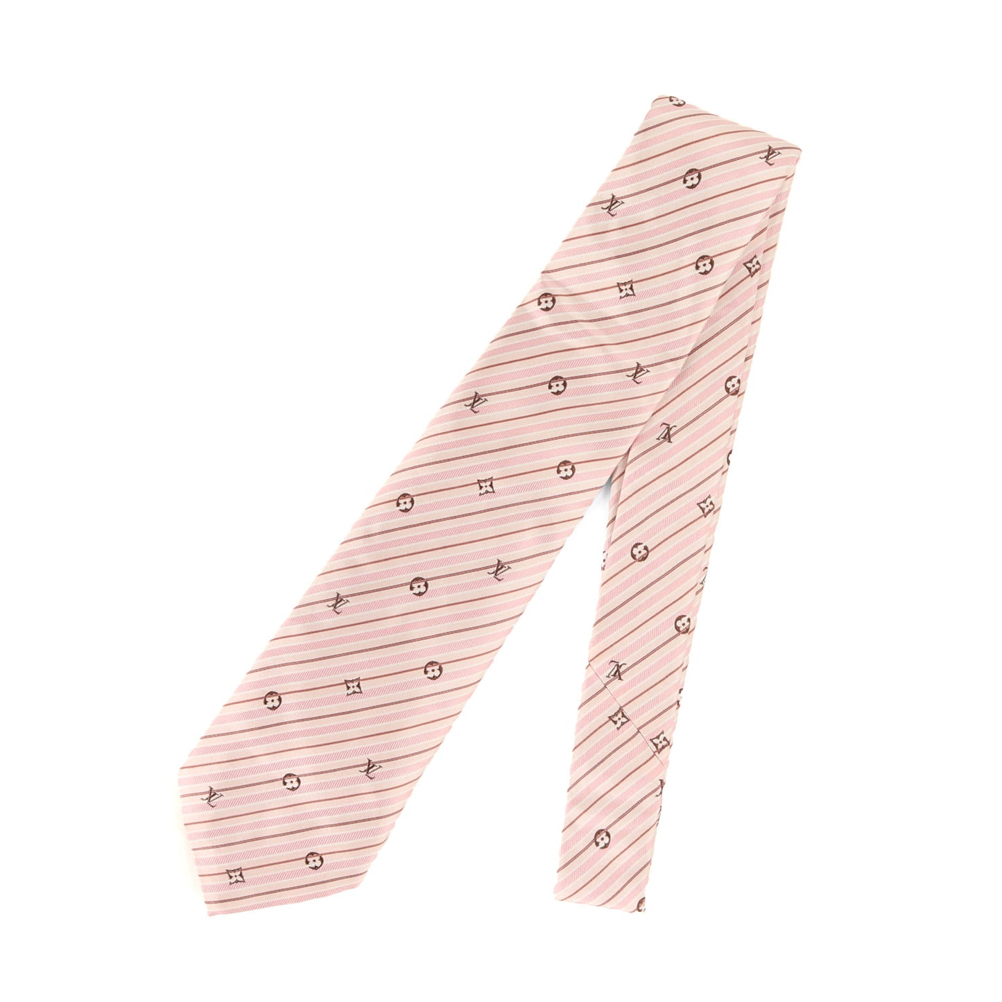 モノグラム レジメンタル シルク ネクタイ / イタリア製 クラヴァット