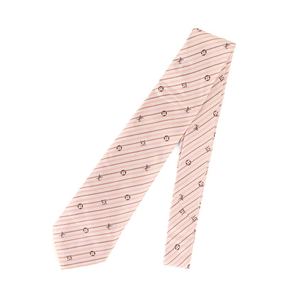 モノグラム レジメンタル シルク ネクタイ / イタリア製 クラヴァット