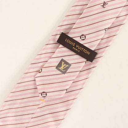 モノグラム レジメンタル シルク ネクタイ / イタリア製 クラヴァット