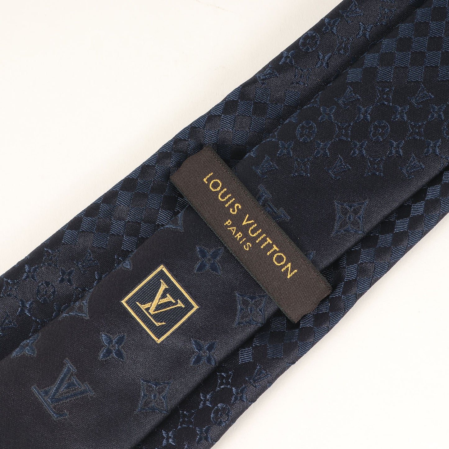 ダミエ ミックス モノグラム シルク ネクタイ / イタリア製 クラヴァット