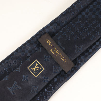 ダミエ ミックス モノグラム シルク ネクタイ / イタリア製 クラヴァット