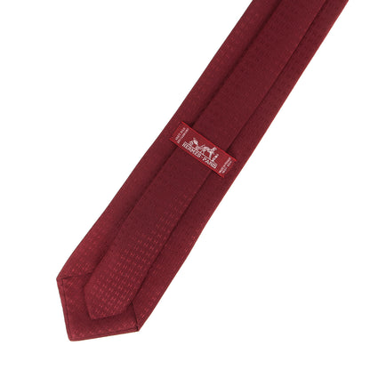 ファソネH ジャガード シルク ネクタイ / フランス製 H織り FACONNEE H