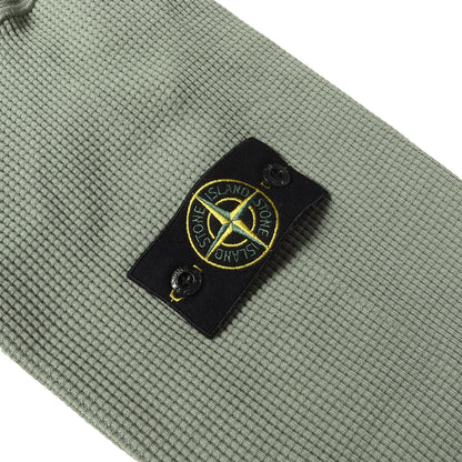 25SS パッチ付き ワッフル コットン クルーネック スウェットシャツ (ORGANIC COTTON WAFFLE FLEECE)