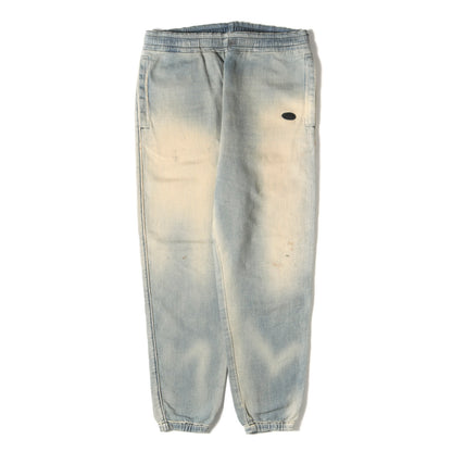 [近年モデル] ヴィンテージ加工 スウェット デニム トラックパンツ (D-LAB-NE JOGG JEANS)