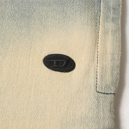 [近年モデル] ヴィンテージ加工 スウェット デニム トラックパンツ (D-LAB-NE JOGG JEANS)