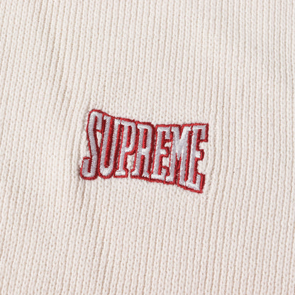 21AW フードロゴ バイカラー ニット パーカー (2-Tone Hooded Sweater)