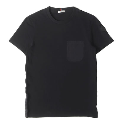 サイドロゴテープ ポケット付き 鹿の子 コットン Tシャツ (MAGLIA T-SHIRT) D10918030900