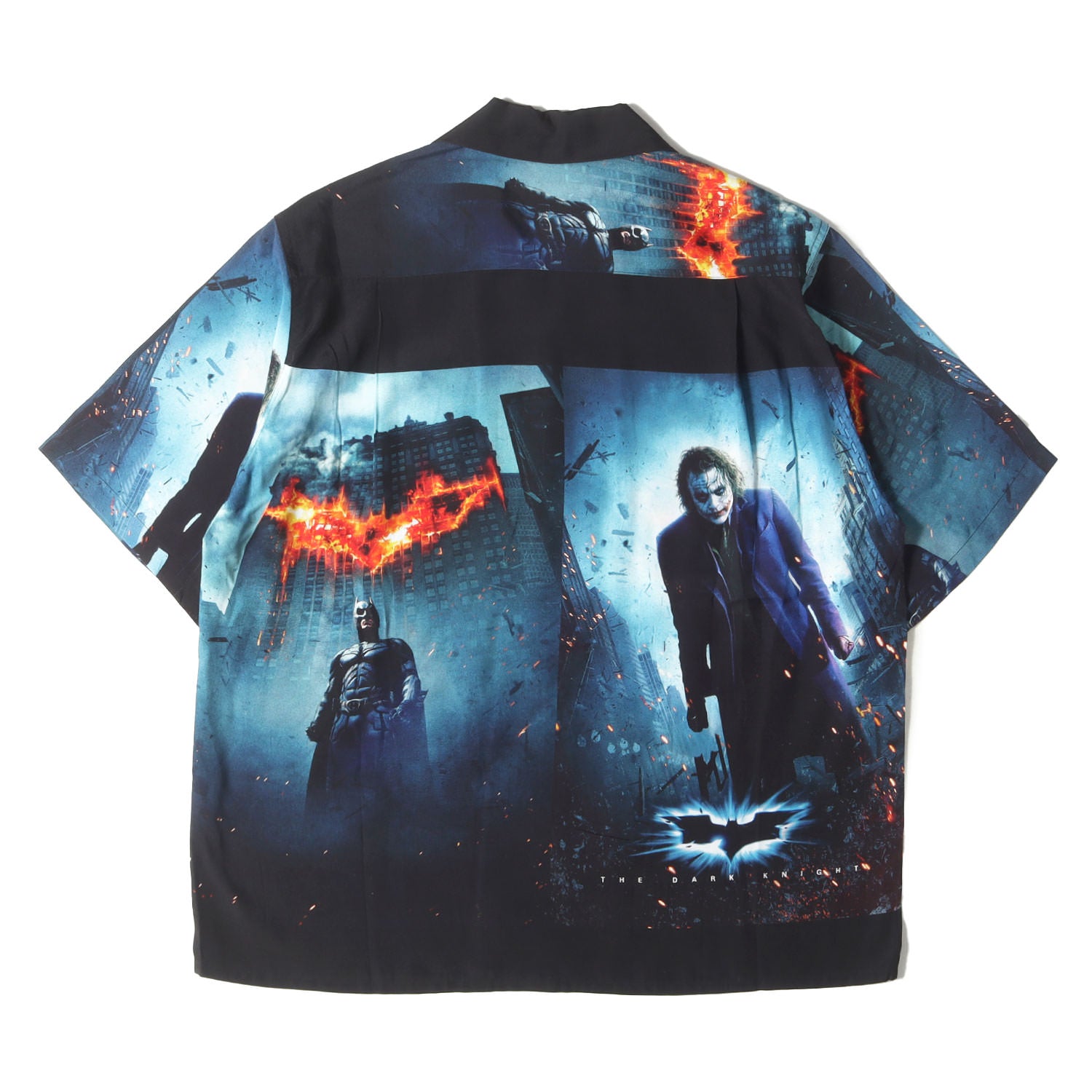 ワコマリア ダークナイト トリロジー / L/S ハワイアンシャツ 25SS ダークナイト トリロジー ハワイアン シャツ (THE DARK KNIGHT