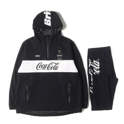 コカコーラ アノラックジャケット / ウォームアップパンツ セットアップ (COCA-COLA HALF ZIP ANORAK / WARM UP PANTS)
