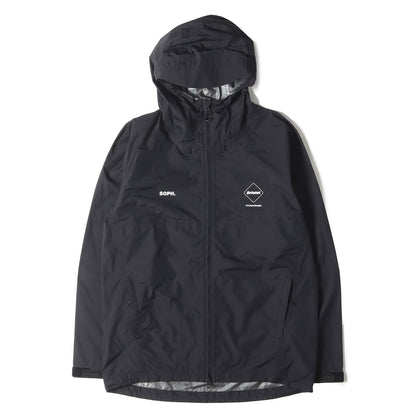バックロゴ ナイロン フーデッド レインジャケット (RAIN JACKET)
