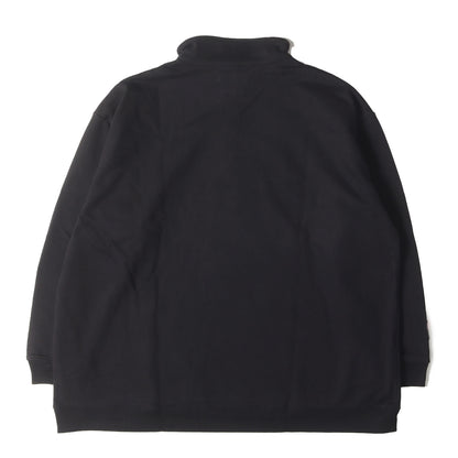 ×Malbon Golf コラボロゴ刺繍 ハーフジップ 立ち襟スウェット (HALF ZIP SWEAT)