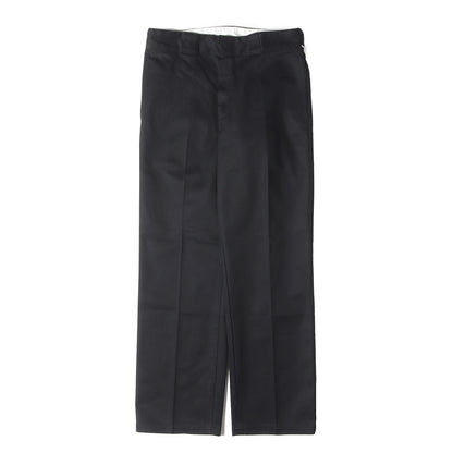 24SS WAY OF LIFEロゴ T/Cツイル ワークパンツ (T/C WORK PANTS PRINT)