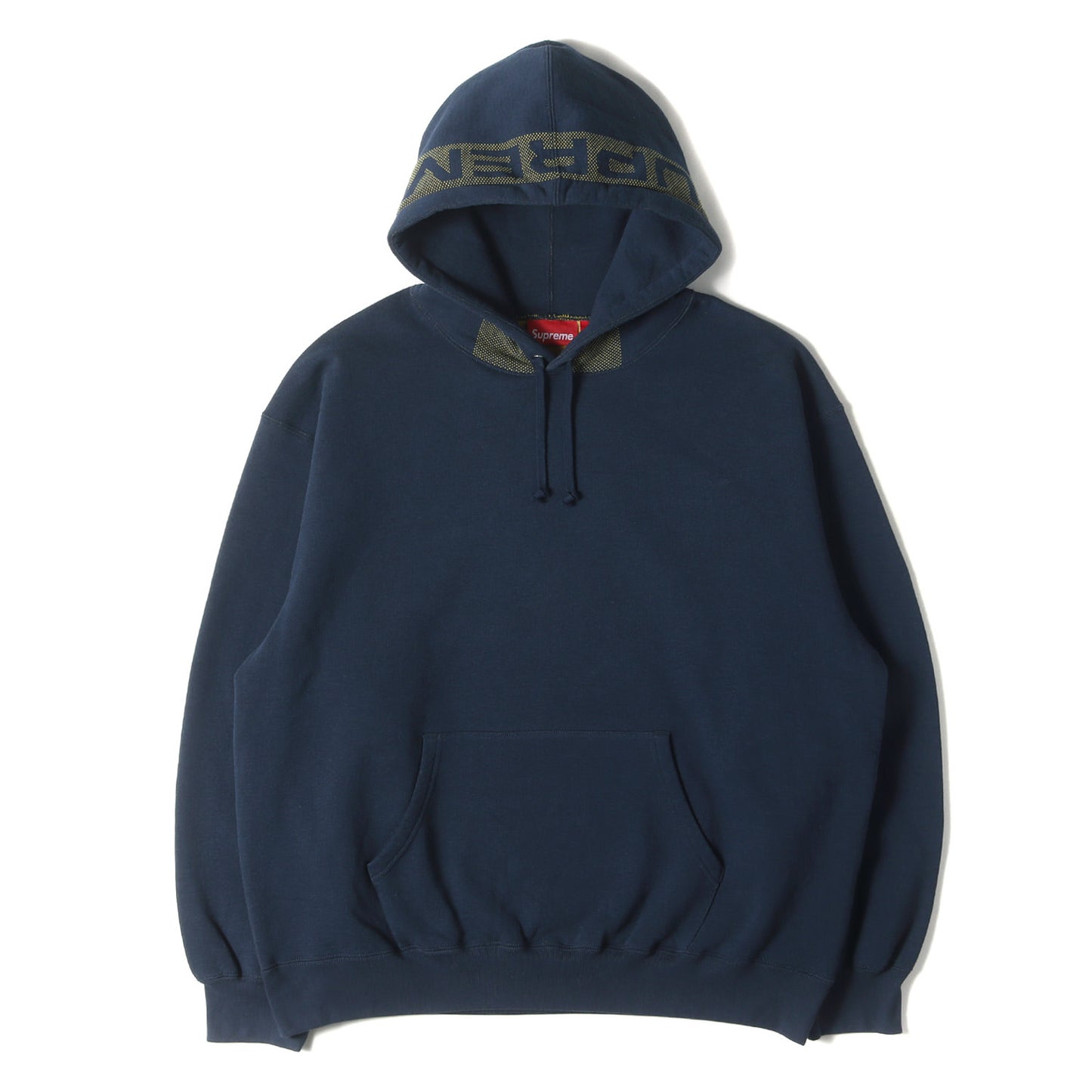 24SS ジャガードロゴフード スウェットパーカー (Jacquard Stripe Hooded Sweatshirt)