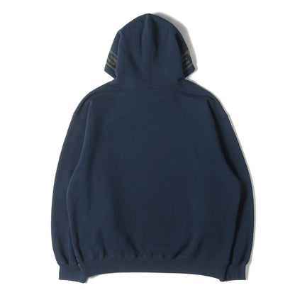 24SS ジャガードロゴフード スウェットパーカー (Jacquard Stripe Hooded Sweatshirt)