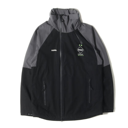 バックフルロゴ ツートーン ウォームアップ ジャケット (WARM UP JACKET)