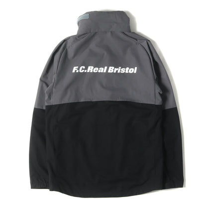 バックフルロゴ ツートーン ウォームアップ ジャケット (WARM UP JACKET)
