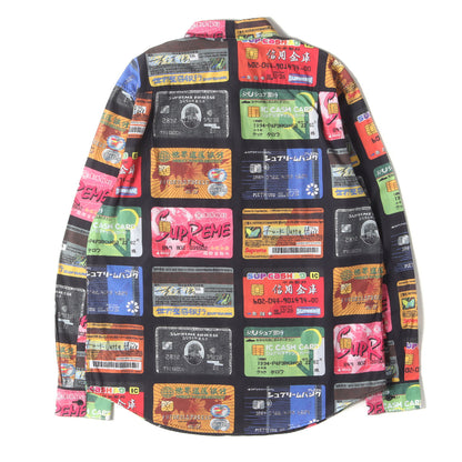 22SS クレジットカード モノグラム コットン ボタンシャツ (Credit Cards Shirt)