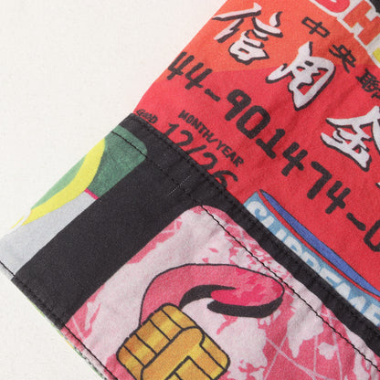 22SS クレジットカード モノグラム コットン ボタンシャツ (Credit Cards Shirt)