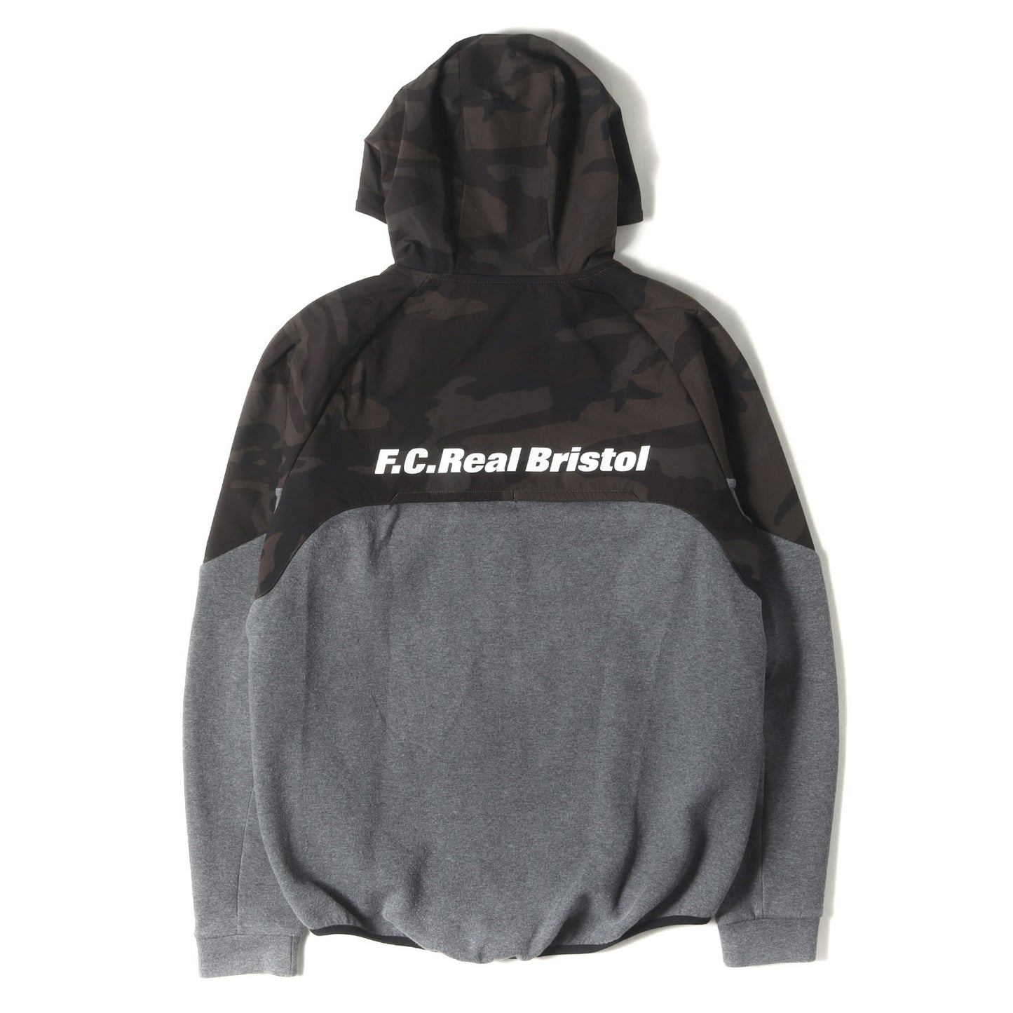 迷彩 コンビ ボンディング フルジップ パーカー (VENTILATION HOODIE)