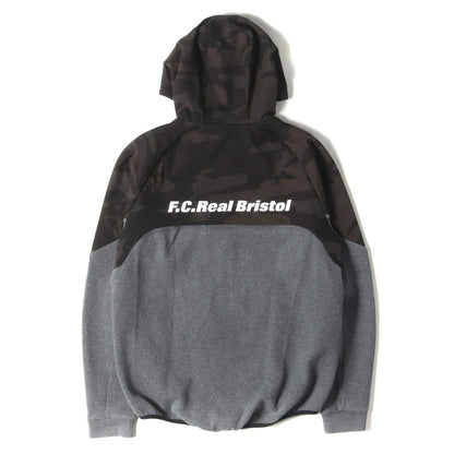 迷彩 コンビ ボンディング フルジップ パーカー (VENTILATION HOODIE)
