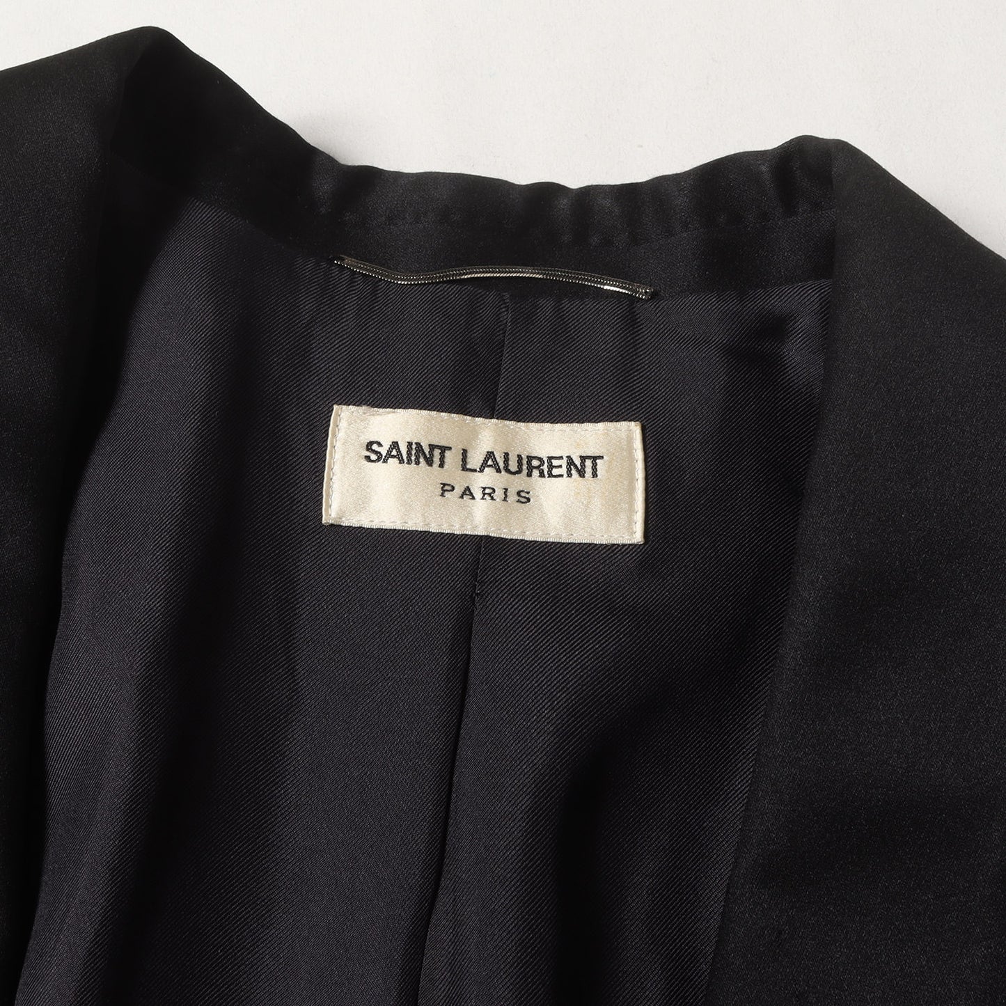 14AW エディ期 サテンラペル スモーキング 1B ジャケット