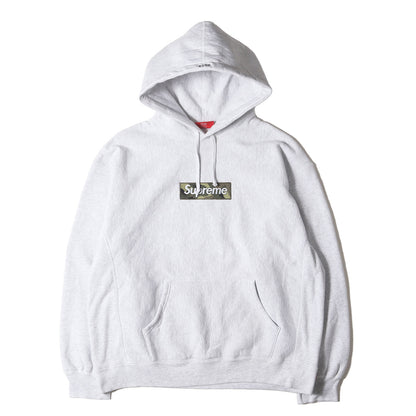 23AW カモフラージュ BOXロゴ スウェットパーカー (Box Logo Hooded Sweatshirt)
