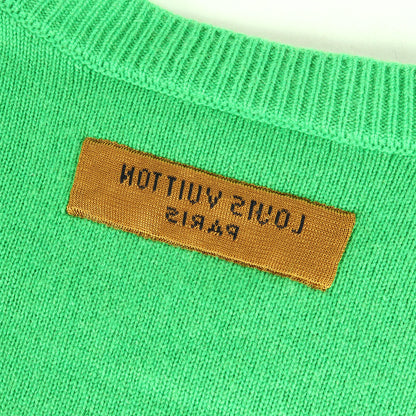 23SS 袖リブロゴ カシミア クルーネック ニット (Arm Logo Cashmere Knit Sweater) RM231Q GK1 HON44W