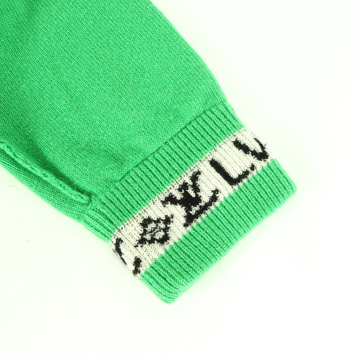 23SS 袖リブロゴ カシミア クルーネック ニット (Arm Logo Cashmere Knit Sweater) RM231Q GK1 HON44W