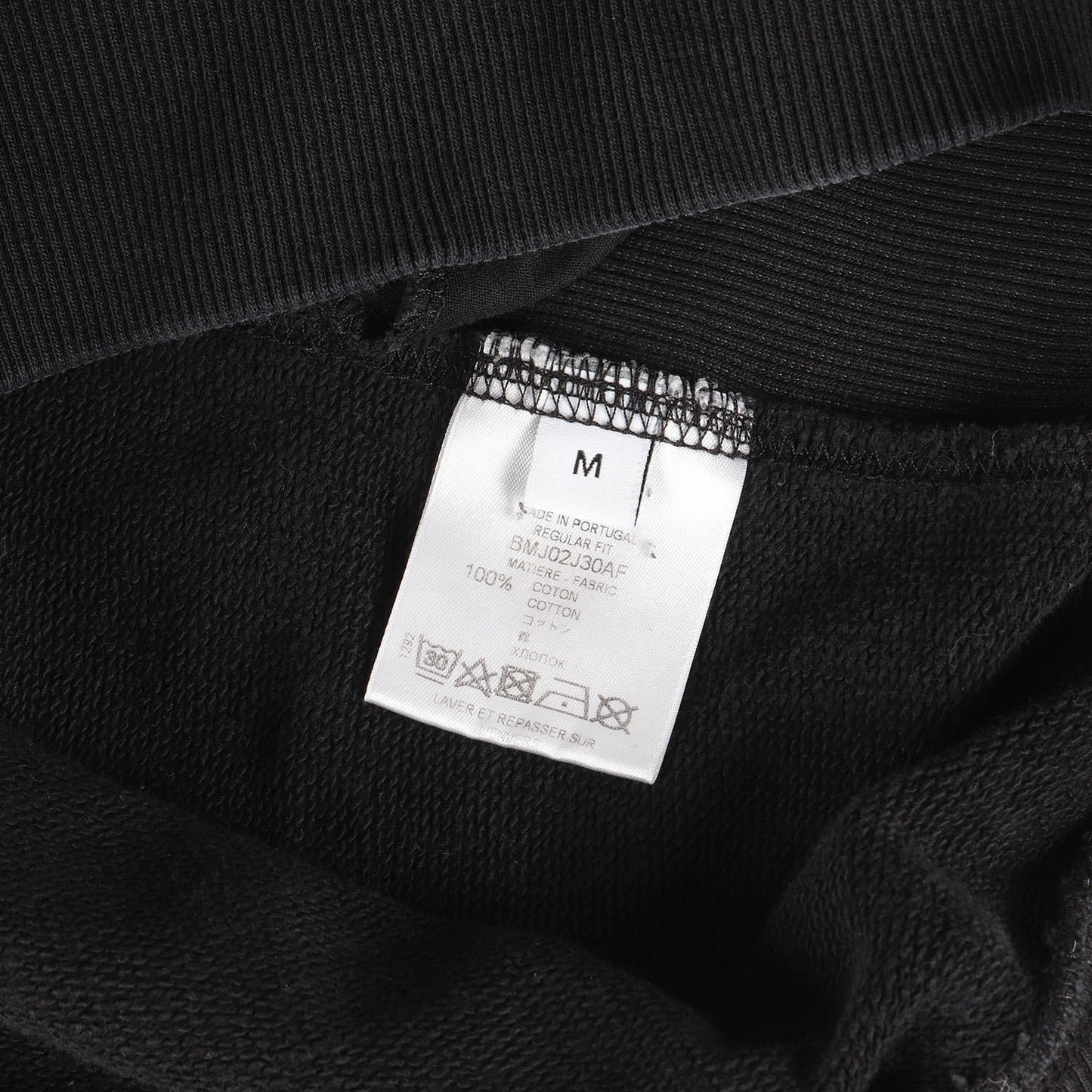 後付けフード付き ブランドロゴ刺繍 スウェット パーカー BMJ02J30AF