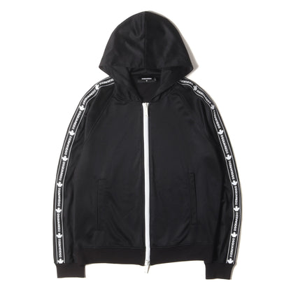 テープロゴ フーデッド フルジップ トラック ジャケット S74HG0103 S23686