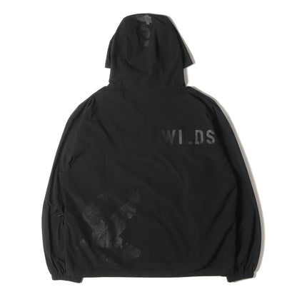 23AW ×WILDSIDE YOHJI YAMAMOTO ナイロン ハーフジップ アノラック パーカー (WILDSIDE YOHJI YAMAMOTO HALF ZIP ANORAK)