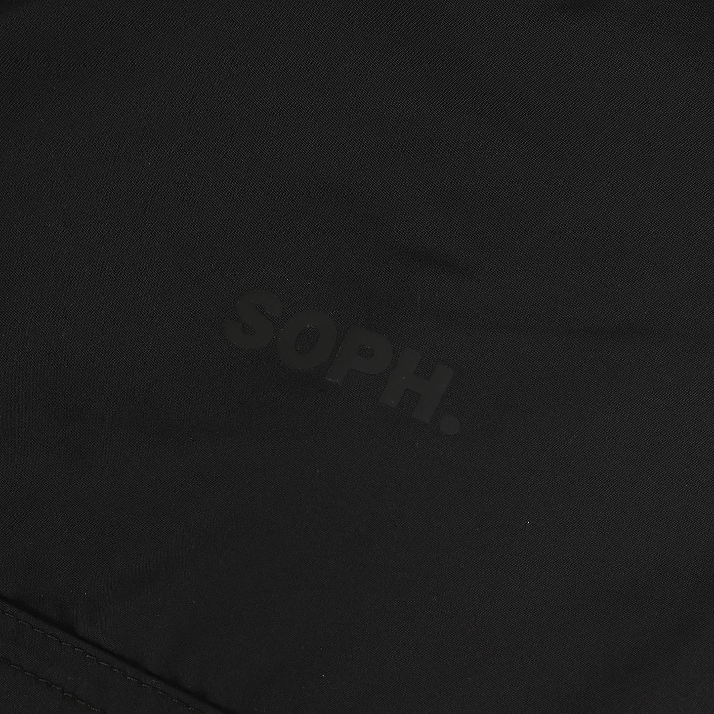 23AW ×WILDSIDE YOHJI YAMAMOTO ナイロン ハーフジップ アノラック パーカー (WILDSIDE YOHJI YAMAMOTO HALF ZIP ANORAK)