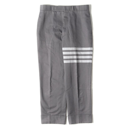 4BAR コットンツイル ノンタック トラウザーパンツ (Tailored Trousers) MTC001H07890035