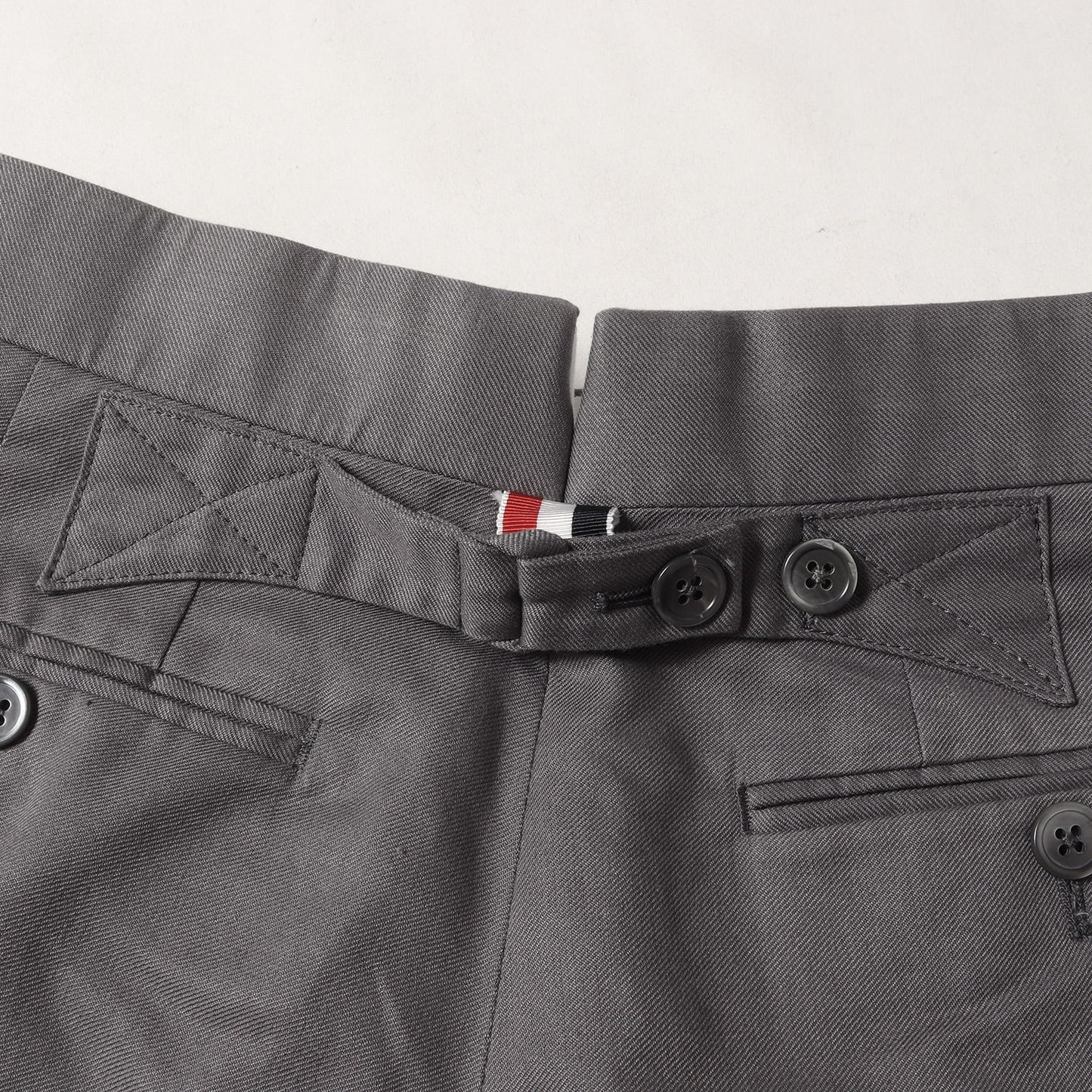 4BAR コットンツイル ノンタック トラウザーパンツ (Tailored Trousers) MTC001H07890035