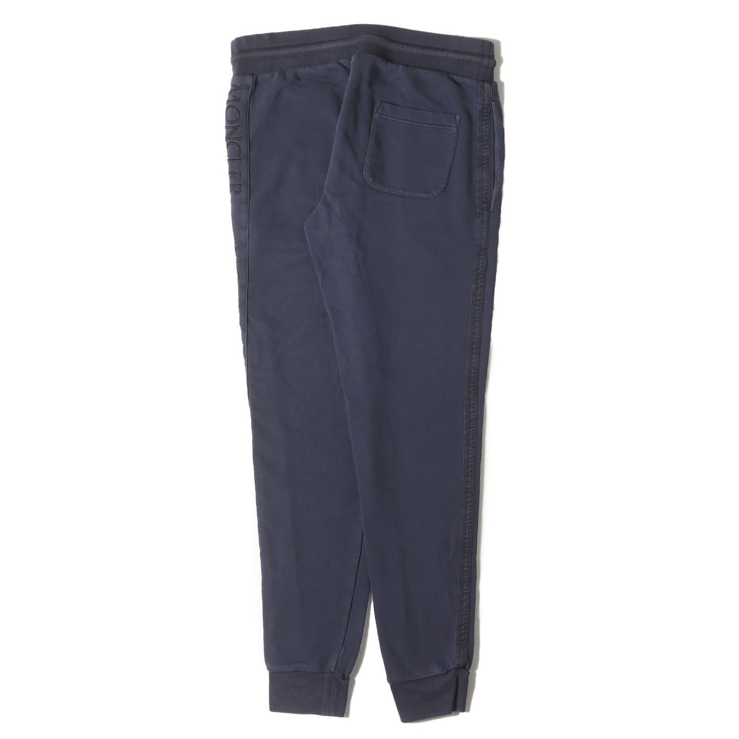 USED加工 サイドロゴ刺繍 スウェット ジョガーパンツ (PANTALONE) F10918H71260 8098U