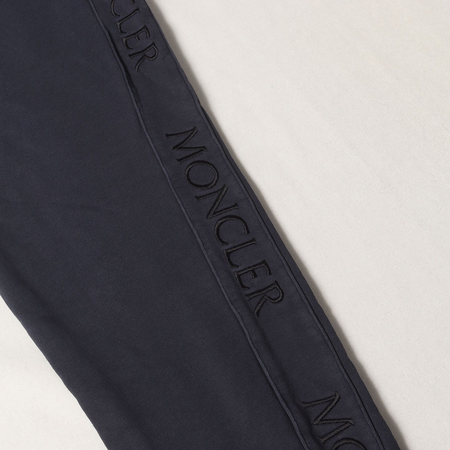 USED加工 サイドロゴ刺繍 スウェット ジョガーパンツ (PANTALONE) F10918H71260 8098U