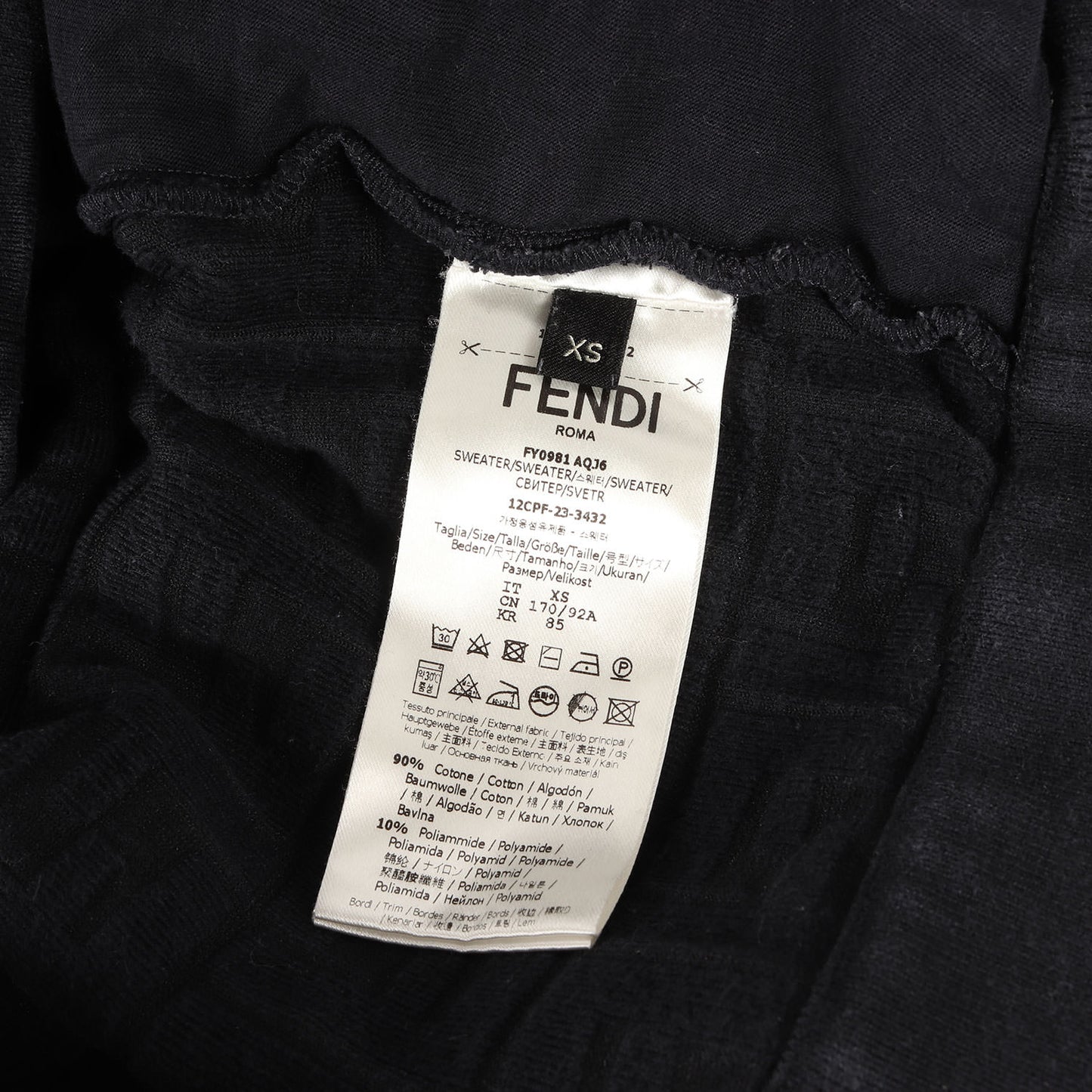 ズッカ柄 エンボスロゴ パイル パーカー FY0981 AQJ6