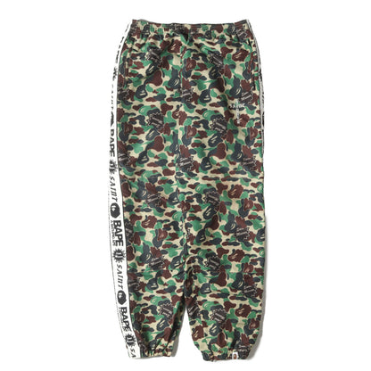 24SS ×A BATHING APE 30周年記念 猿迷彩 ナイロン トラック パンツ (AP_TRACK PNT/ST APE/CAMO)