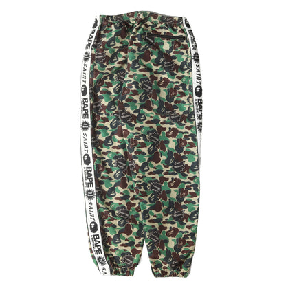 24SS ×A BATHING APE 30周年記念 猿迷彩 ナイロン トラック パンツ (AP_TRACK PNT/ST APE/CAMO)