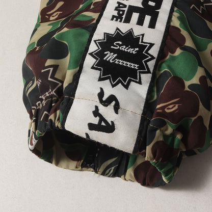 24SS ×A BATHING APE 30周年記念 猿迷彩 ナイロン トラック パンツ (AP_TRACK PNT/ST APE/CAMO)