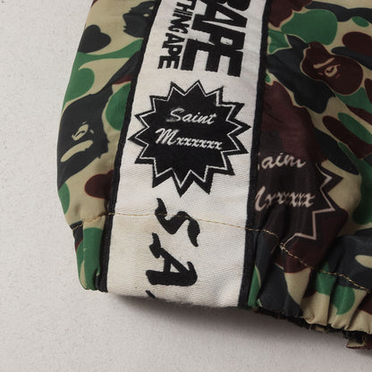 24SS ×A BATHING APE 30周年記念 猿迷彩 ナイロン トラック パンツ (AP_TRACK PNT/ST APE/CAMO)