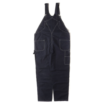 ×NAPAPIJRI ラバーパッチ付き コットン オーバーオール (OVERALLS)