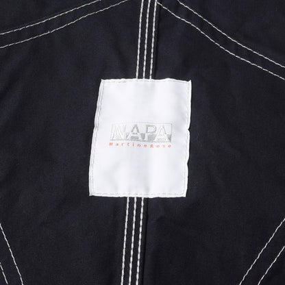 ×NAPAPIJRI ラバーパッチ付き コットン オーバーオール (OVERALLS)